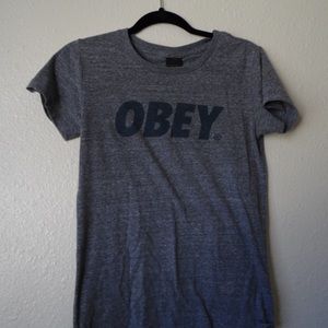 OBEY Grey Tee